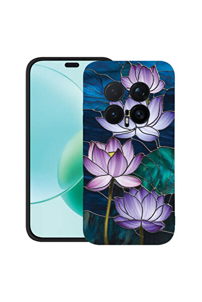 bestcase ®   Θήκη TPU Υπέρλεπτη Husa για Honor Magic8 Pro, Φλοράλ - Λωτός με ...
