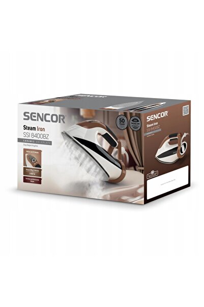 NO BRAND Fier de călcat cu aburi ceramic Sencor Ssi 8400Bz 195g/min 2800W Ant...
