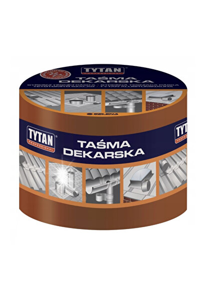 NO BRAND Bandă bituminousă profesională Rs Tytan Decarska, 10cm X 10m, Terrac...