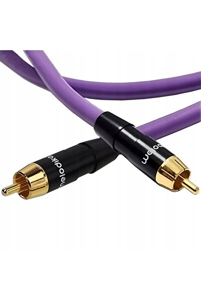 NO BRAND Cablu Melodika mdsw250 purple rain pentru subwoofer RCA - RCA cinch ...