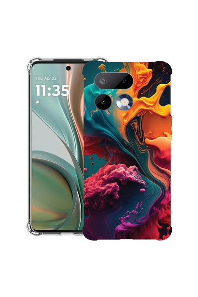 bestcase ®   Противоударен калъф Husa за Realme 16 Pro 5G, Течни цветове, 314...