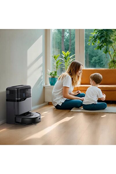 NO BRAND Eufy omni c20 aspirator robot cu golire automată, negru