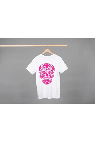Noname Tricou Unisex Bumbac Premium Casual " Sugar skull traditional " Inscri...