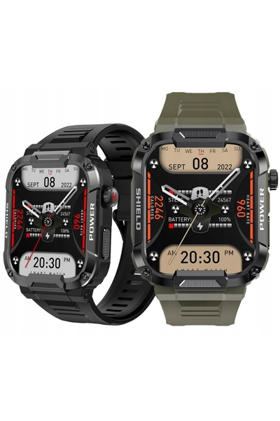 NO BRAND Smartwatch Rubicon Bărbați Rncf07 Galben Moduri Sport Bluetooth 2023