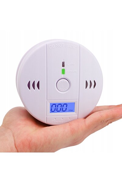 NO BRAND 3 bucăți Detector wireless de monoxid de carbon Chad cu ecran LCD și...