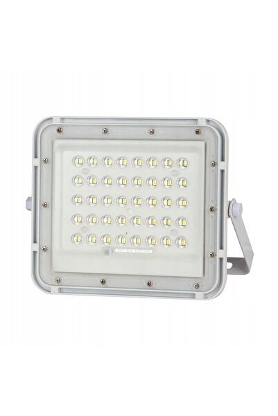 NO BRAND Proiector Halogen LED 6W Solar cu Telecomandă, Lumină Albă Neutră, V...