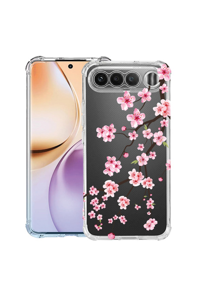 bestcase ®   Противоударен калъф Husa за Realme 16, Японско черешово дърво, 3...