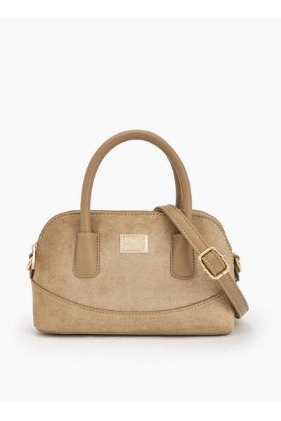 Flora Bella by Shoexpress Solid Crossbody Bag with Zip Closure