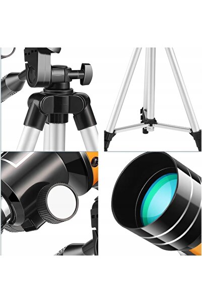 NO BRAND Telescop Astronomic Tip Spotter cu Trepied + Accesorii Telescop 150X...