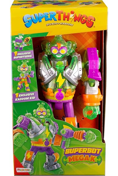 NO BRAND Robot Superbot Mega K Set cu Figurine și Accesorii pentru Copii