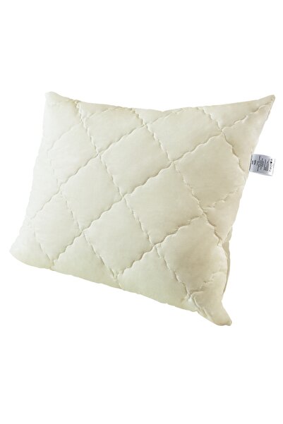 NO BRAND Pernă 70x80 Caro, antialergică, de culoare crem