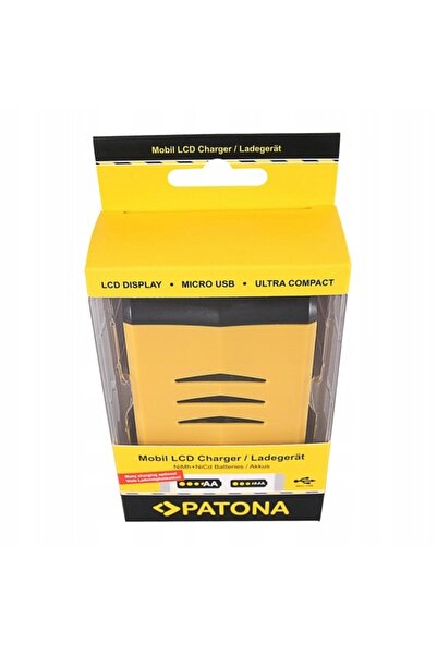 NO BRAND Încărcător rapid Patona pentru baterii reîncărcabile AA sau AAA