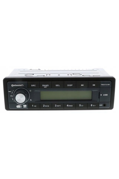 Continental TRD311U-WH Radio auto DAB AUX MP3 USB - Retro Clasic