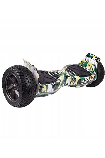 NO BRAND Skateboard electric Hoverboard Skateboard Roți mari 6,5” LED RGB Blu...