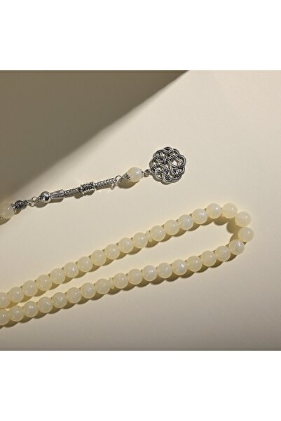 lubab Transparent Pearl Beaded Rosary |   Metal Tambourine