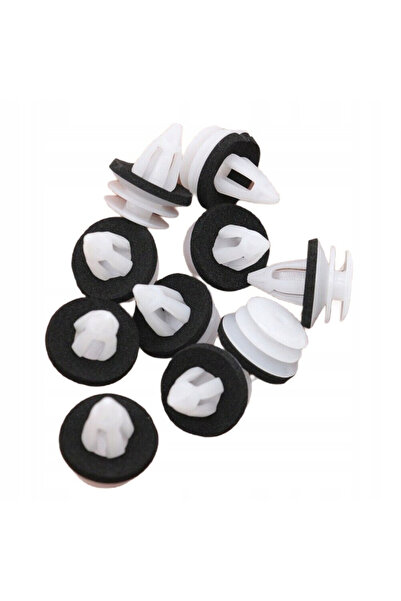 QWP Cleme de fixare alb-plastic pentru tapiterie BMW – set 10 bucati