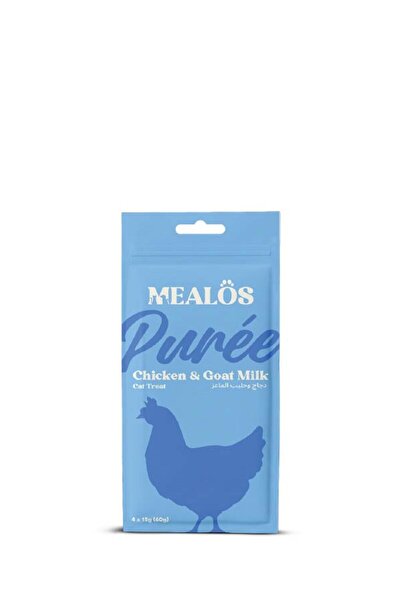 MEALOS ميلوس هريس الدجاج وحليب الماعز 60 جم (4×15 جم)