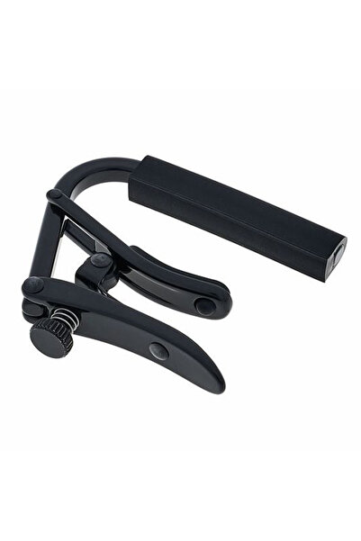 Shubb Capodastru negru C1 pentru chitară, din alamă cromată, design premium