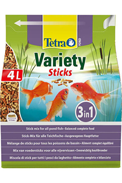 Tetra Τροφή για ψάρια γλυκού νερού σε στικς 4000ml 600γρ Κωδικός: 151.9640