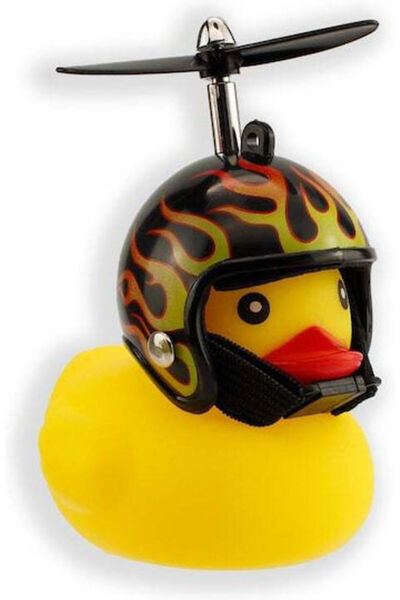 Winkee Κόρνα Ποδηλάτου Bike Duck Fire Παιδική Κίτρινη