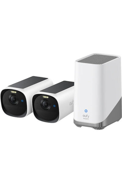 eufy Σύστημα Παρακολούθησης 2 Κάμερες 4MP με Καταγραφικό