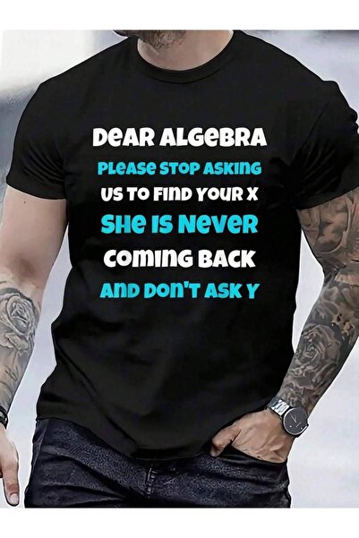 9TAY تي شيرت قطني 100% بتصميم مرح وساخر للمدرسة للمراهقين، تي شيرت رجالي ونسا...