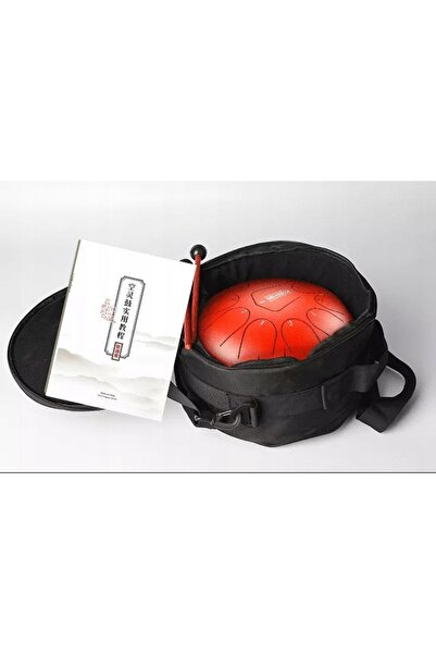 NO BRAND Hluru Ty8-12-Charcoal Tobe cu limbă 8 tonuri 12 Handpan Negru