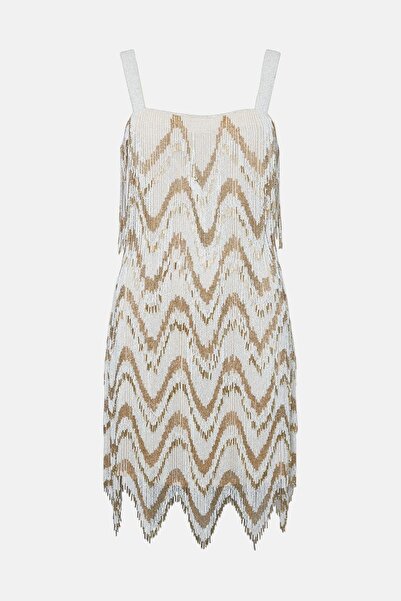NO BRAND Rochie cu detalii decorative Karen Millen 38