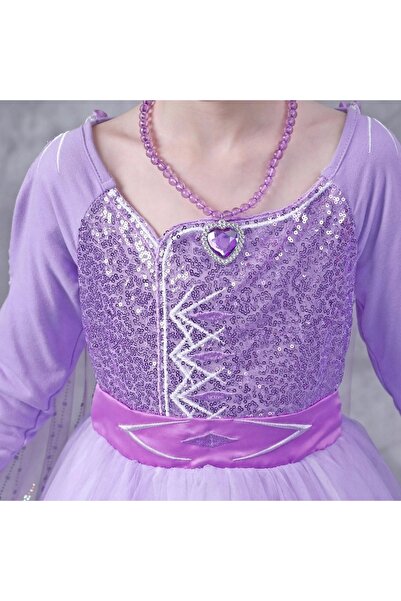 NO BRAND Rochie Costum Elsa 2 Frozen Carnaval 122 128