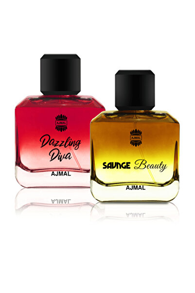 Ajmal Dazzling Diva & Savage Beauty Perfume Set