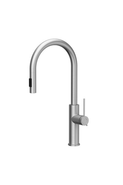 Quadron Robinet de bucătărie extractabil Unique Q-Line Slim Jennifer, din oțe...