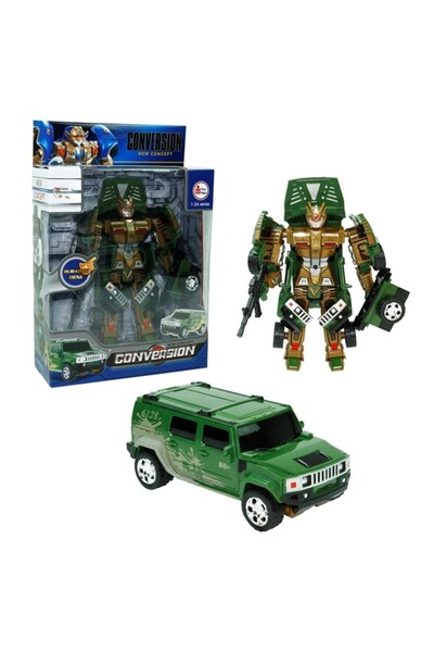 BASEL MAİSON HW-899-1-2-5 KUT. DÖNÜŞEBİLEN ROBOT JEEP 1:24