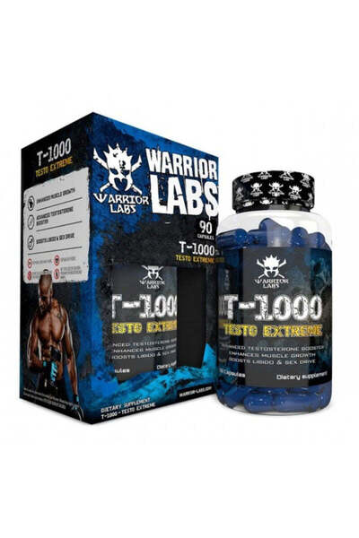 WARRIOR LABZ Warrior Labs T-1000 Testo Booster - Tribulus, Beta Ecdysterone, ...