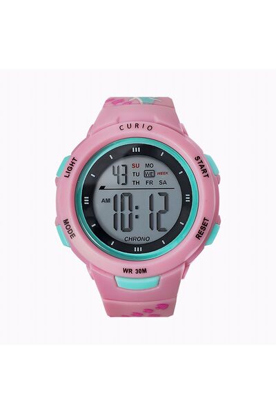 Curio Kids's Plastic Digital Watch CU-8217LK-10 - 41 mm