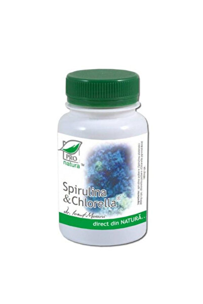 MEDICA Spirulina si Chlorella Pro Natura Medica, 60 capsule
