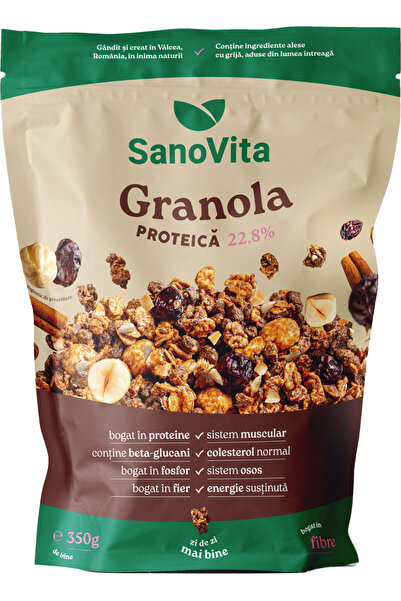 Sano Vita GRANOLA PROTEICĂ 350G
