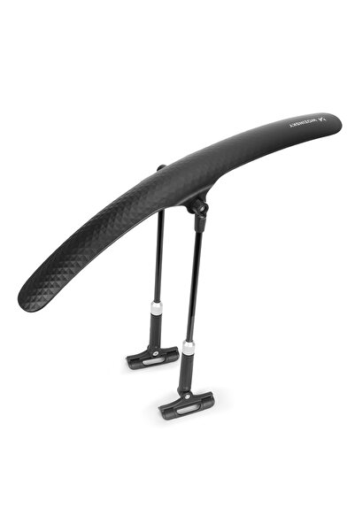 WOZINSKY WBR-01 Adjustable Universal Bicycle Fender Front/Rear, Black