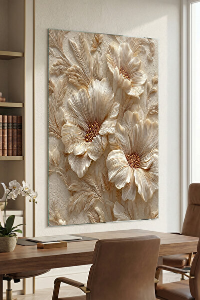 ARTAGE Glass Table Wall Decoration (Unbreakable) - Home Office Decorative Ite...