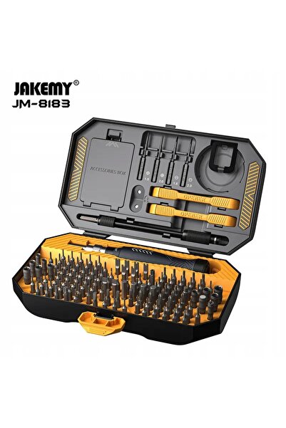 Jakemy JM-8183 Set de șurubelnițe de precizie 145 piese Electronică