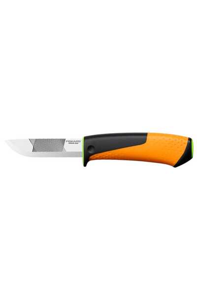 FiSKARS CUȚIT CU PILETĂ ȘI ASCUȚITOR 1023619
