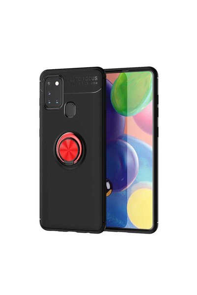Ahlttiba Silicone Ravel Cover with Rotatable Ring Stand for Samsung Galaxy M3...