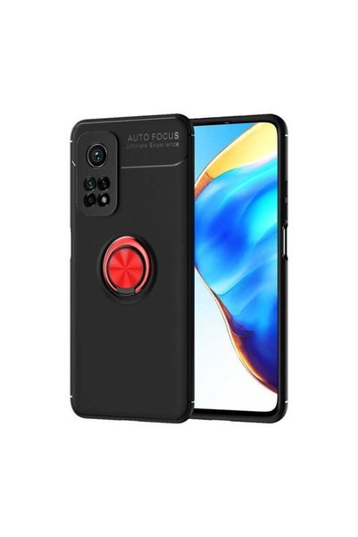 Ummeslem حافظة متوافقة مع هاتف Xiaomi Mi 10t 5g غطاء سيليكون مع حامل حلقة قاب...
