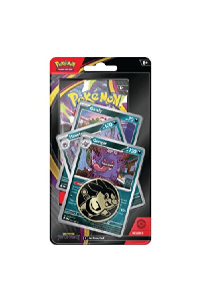 Pokemon Negru ca harnașul: Gengar Premium Checklane Blister