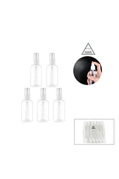 TTT Boş Sprey Şişesi - Plastik - 50 ml - Şeffaf