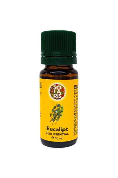Solaris Plant Ulei esențial de Eucalipt (Eucalyptus Globulus), pur , fără ada...