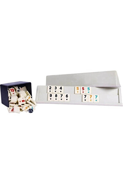 Generic Brand Plastic Okey Team Box Game for Ages 12+ with Turkish Language O...