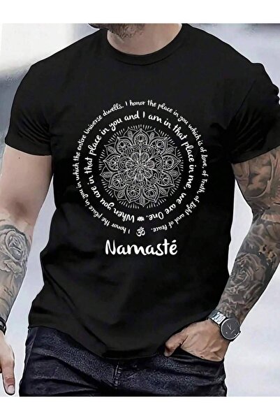 4Car 100% Cotton Namaste WE Are ONE Meditation Sayings Mandala Yoga Inspired ...