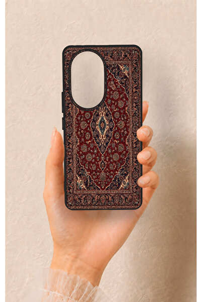 Vip Case Honor 200 Pro 5G Uyumlu Acem Halı Desenli Silikon Kılıf