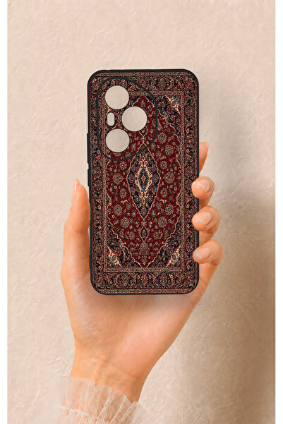 Vip Case Honor 400 Pro Uyumlu Acem Halı Desenli Silikon Kılıf