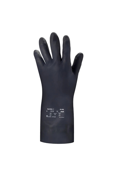 Renania Anti-chemical protective gloves impregnated with latex, water and imp...